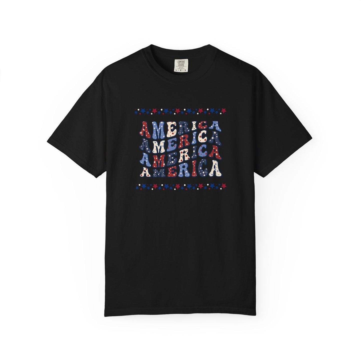America/4th of July Garment-Dyed T-shirt