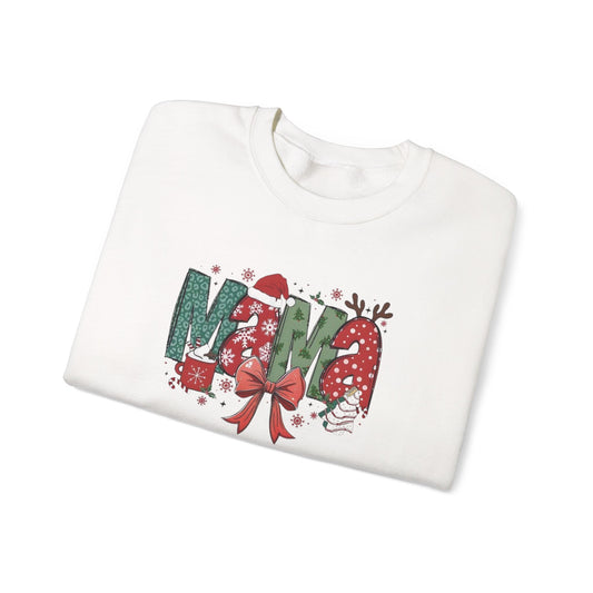 Christmas Mama Heavy Blend™ Crewneck Sweatshirt