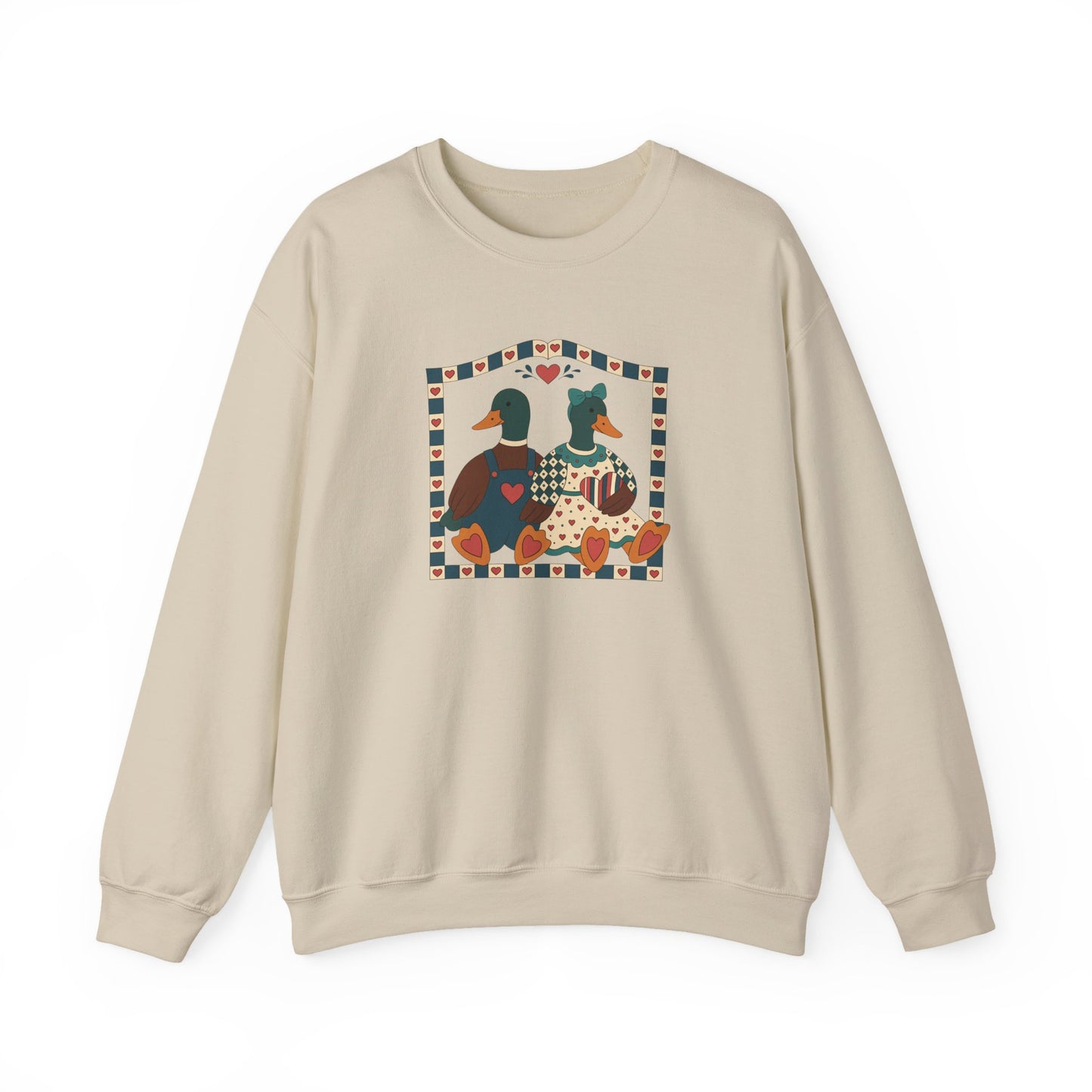 Vintage Geese Unisex Heavy Blend™ Crewneck Sweatshirt