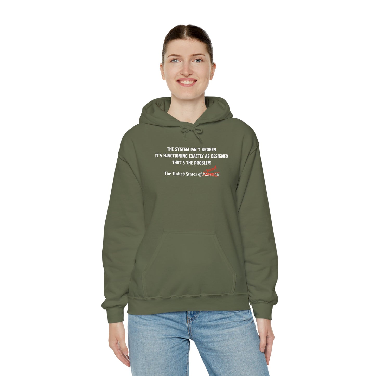 The System Unisex Heavy Blend™ Hooded Sweatshirt