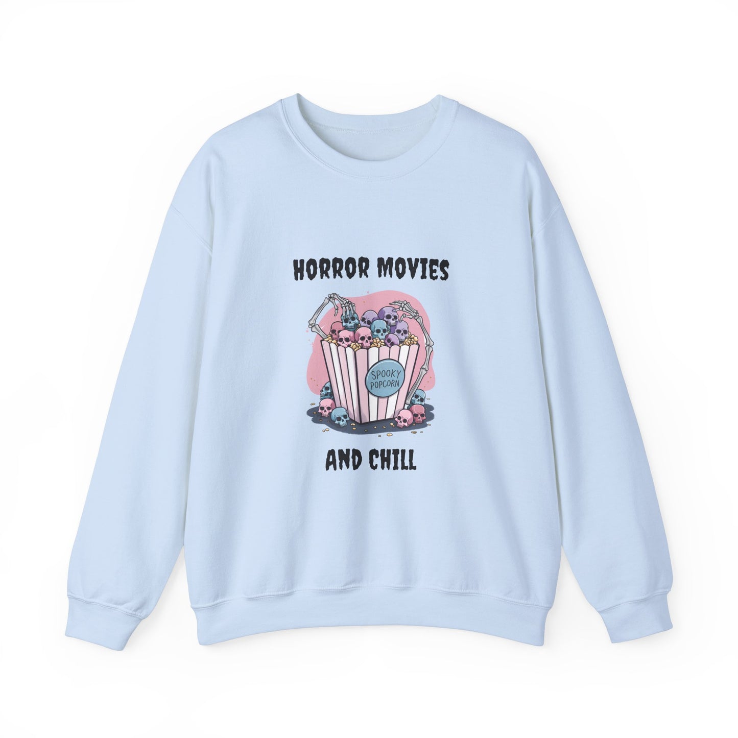 Horror Movies & Chill Unisex Heavy Blend™ Crewneck Sweatshirt