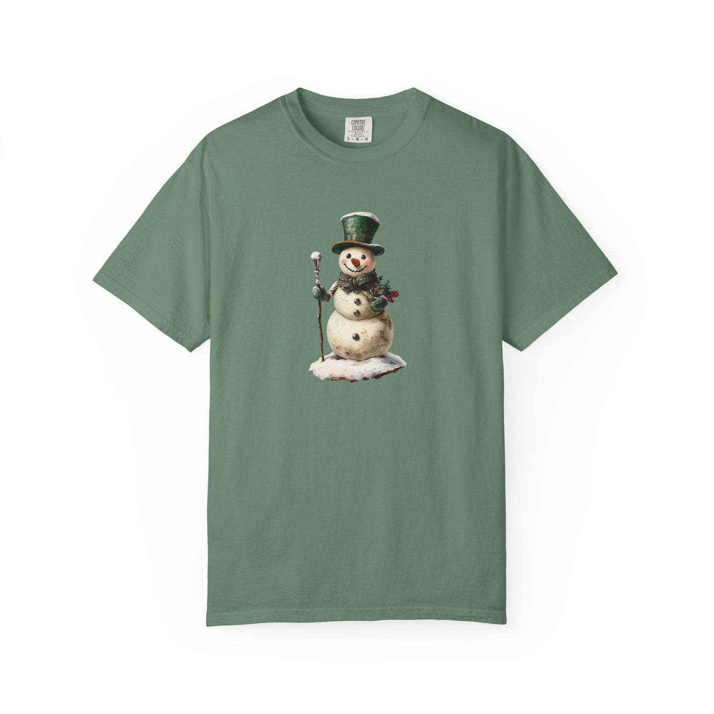 Snowman Unisex Garment-Dyed T-shirt
