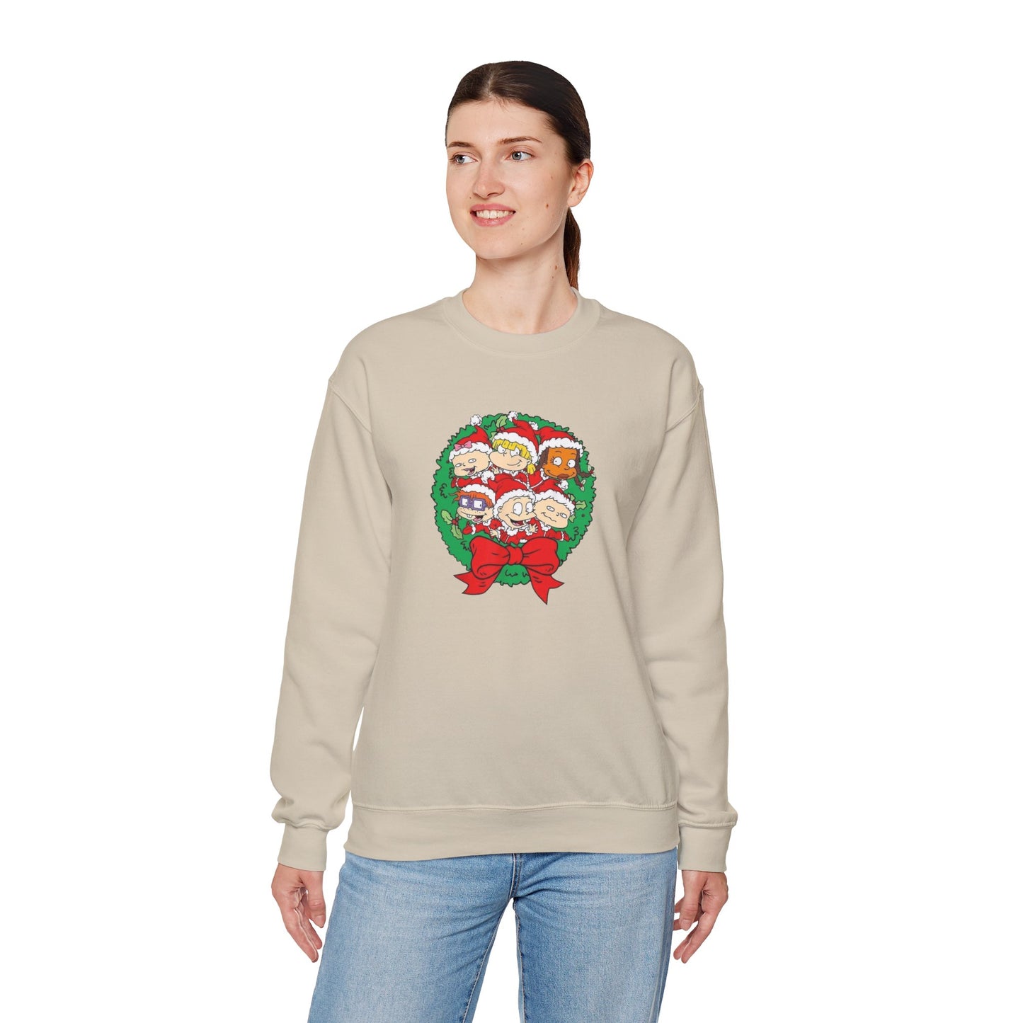 Rugrats Christmas Unisex Heavy Blend™ Crewneck Sweatshirt