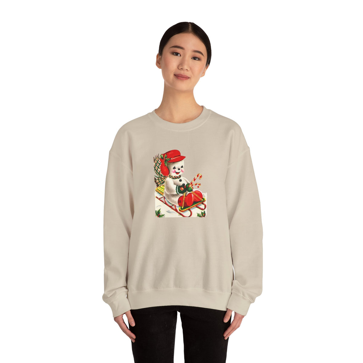 Vintage Christmas Unisex Heavy Blend™ Crewneck Sweatshirt