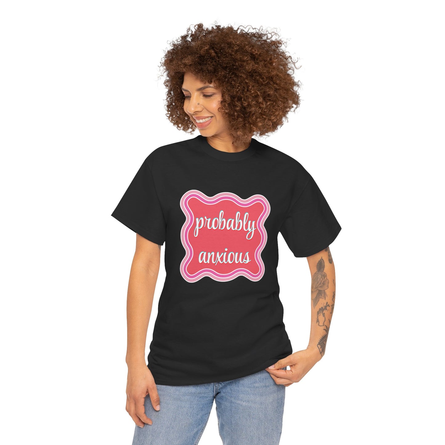 Probably Anxious Unisex Heavy Cotton Tee