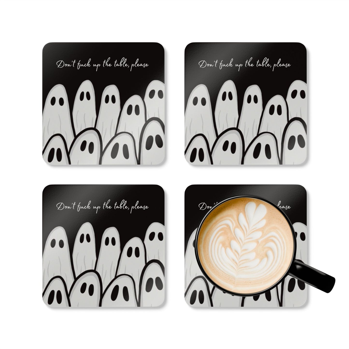 Corkwood Coaster Set