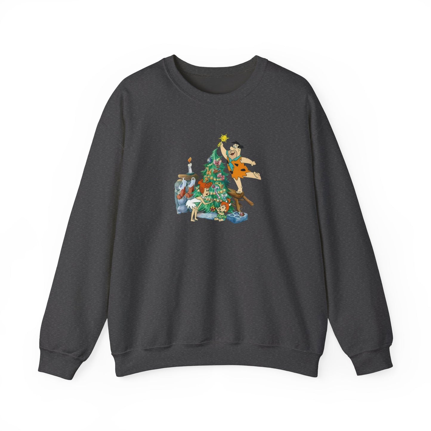 Flinstones Christmas Unisex Heavy Blend™ Crewneck Sweatshirt
