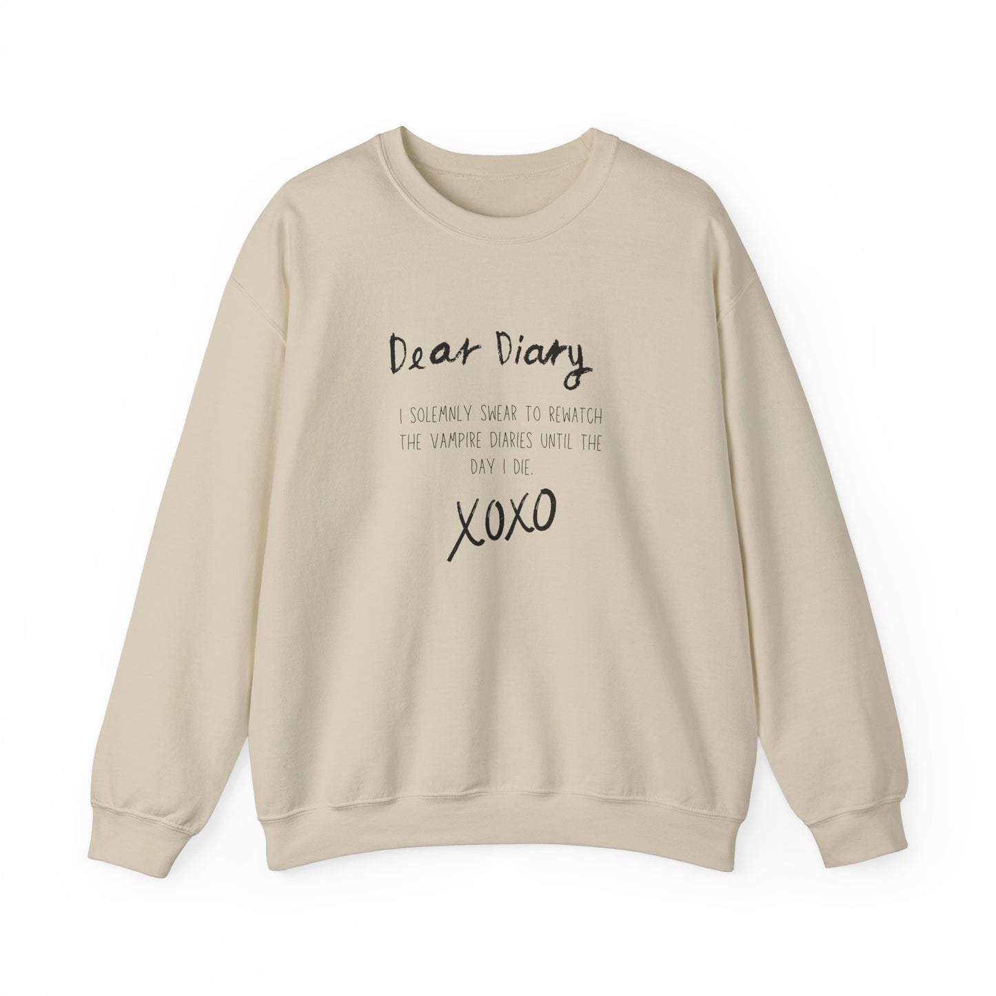 The Vampire Diaries, Dear Diary Crewneck Sweatshirt