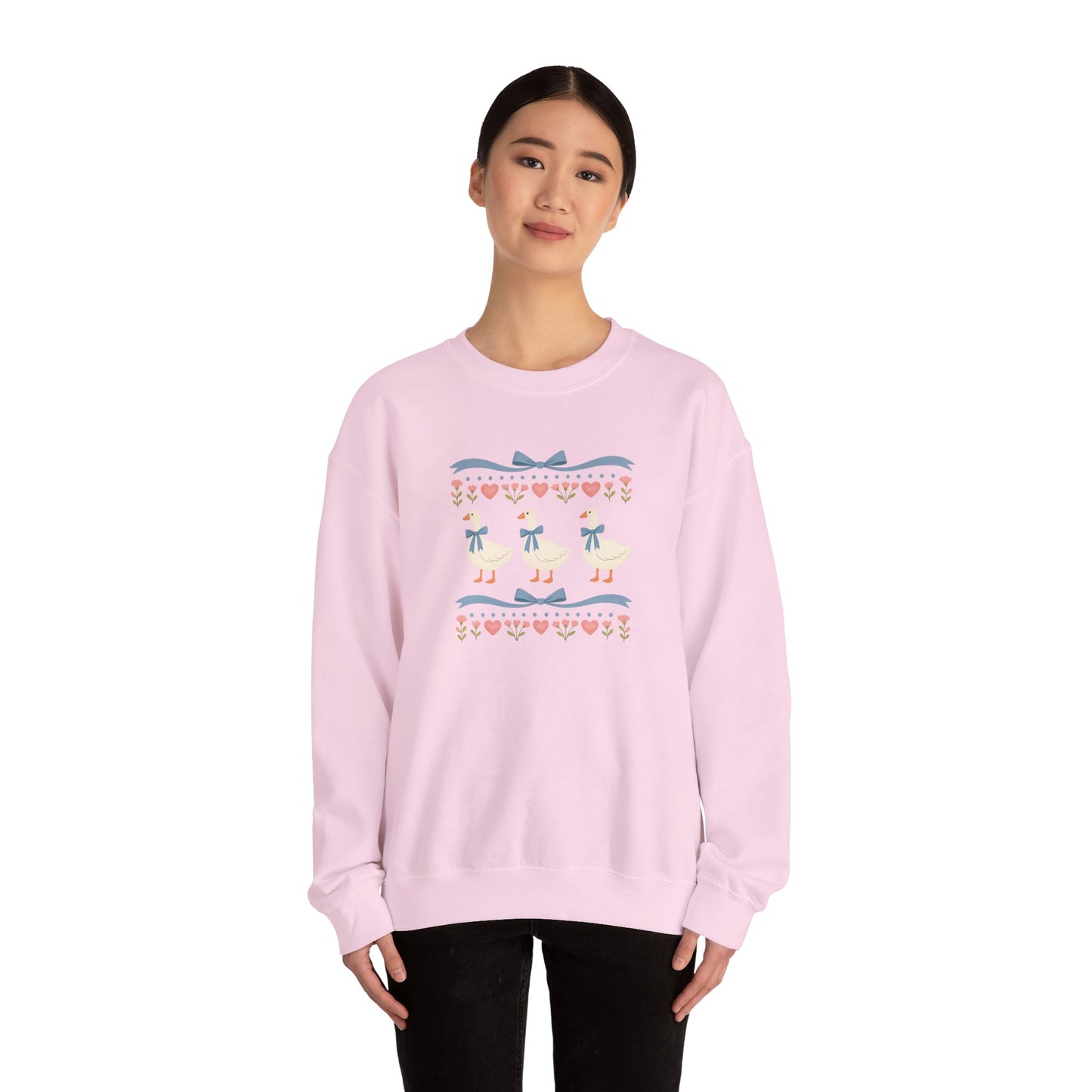 Vintage Geese Unisex Heavy Blend™ Crewneck Sweatshirt