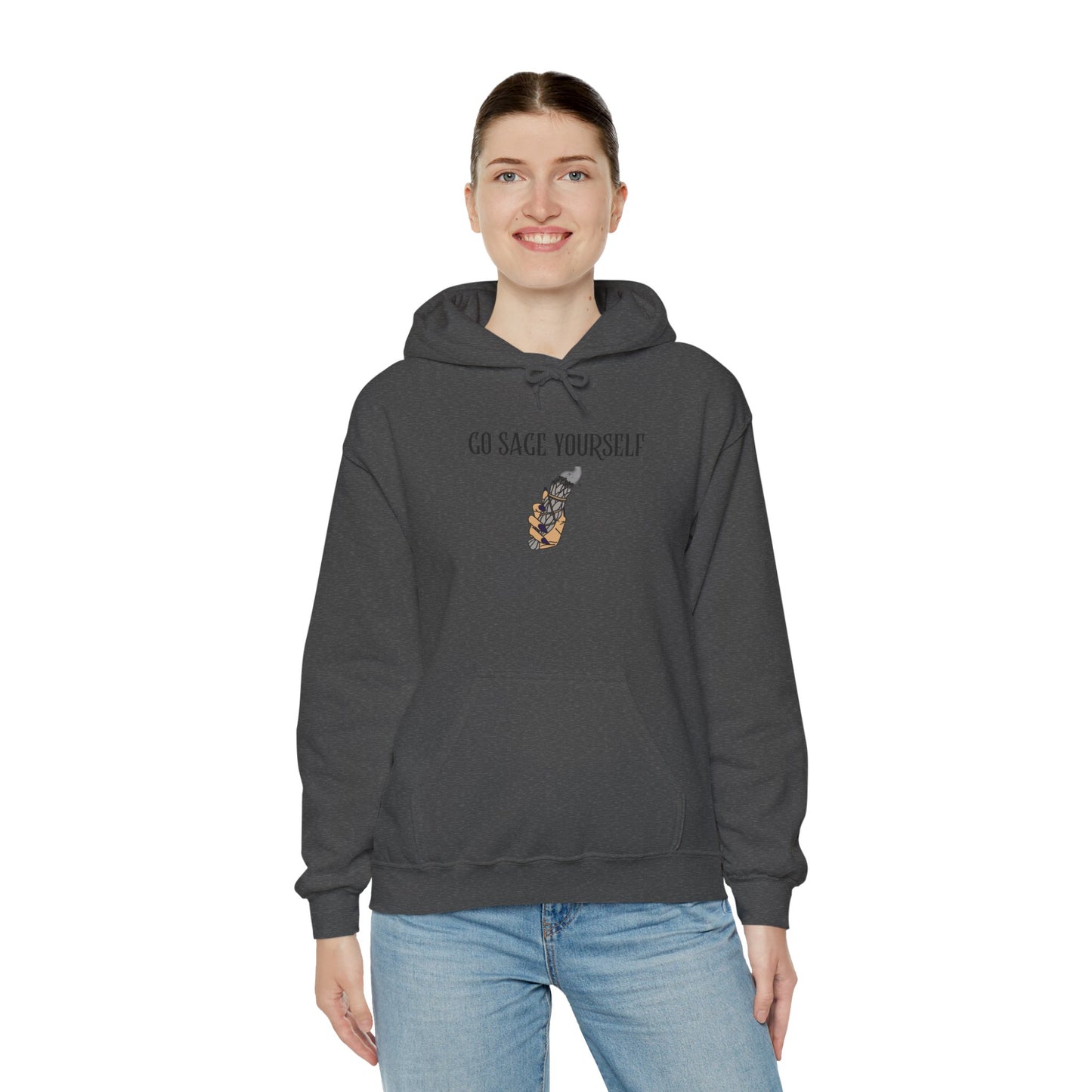 GO SAGE YOURSELF Heavy Blend™ Hooded Sweatshirt