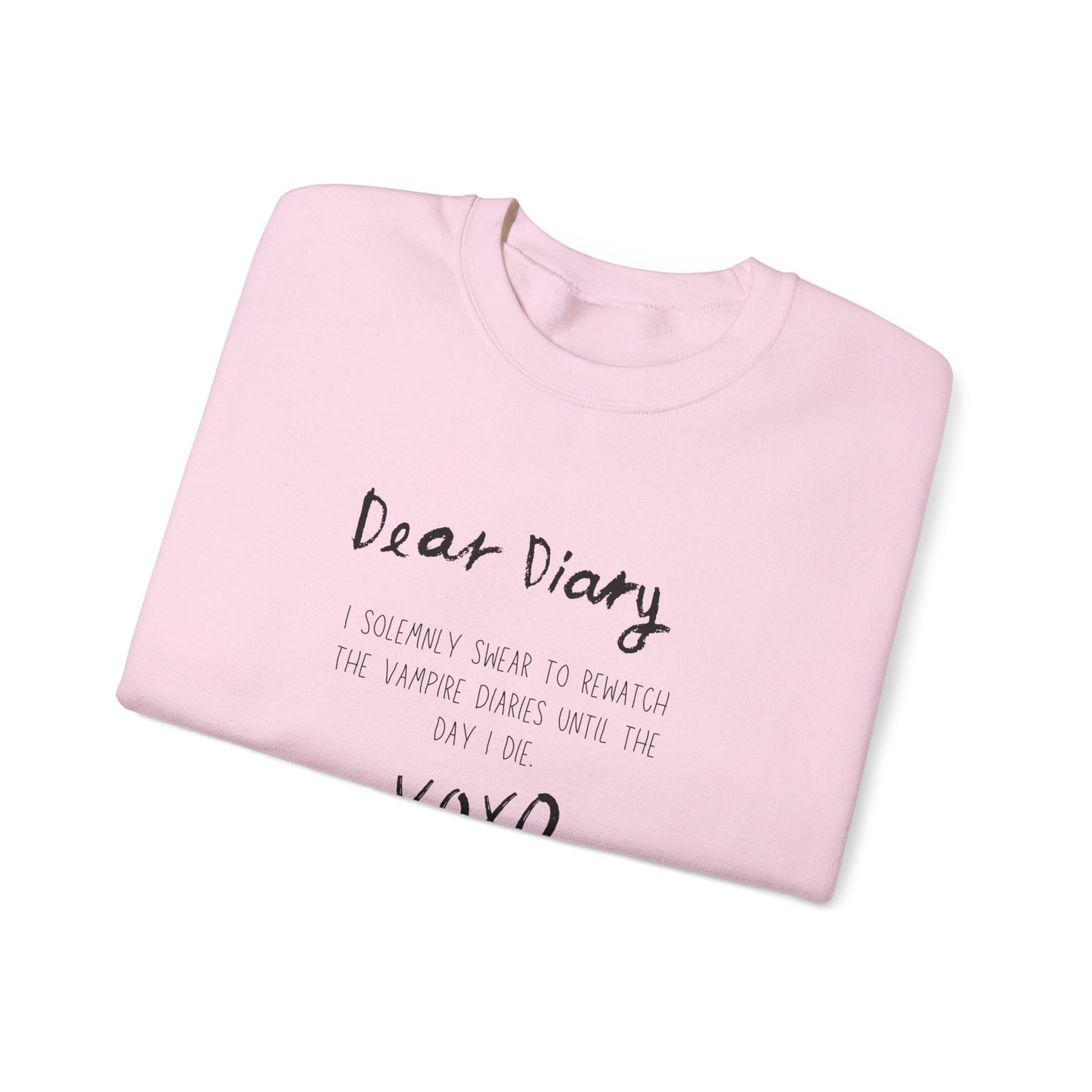 The Vampire Diaries, Dear Diary Crewneck Sweatshirt