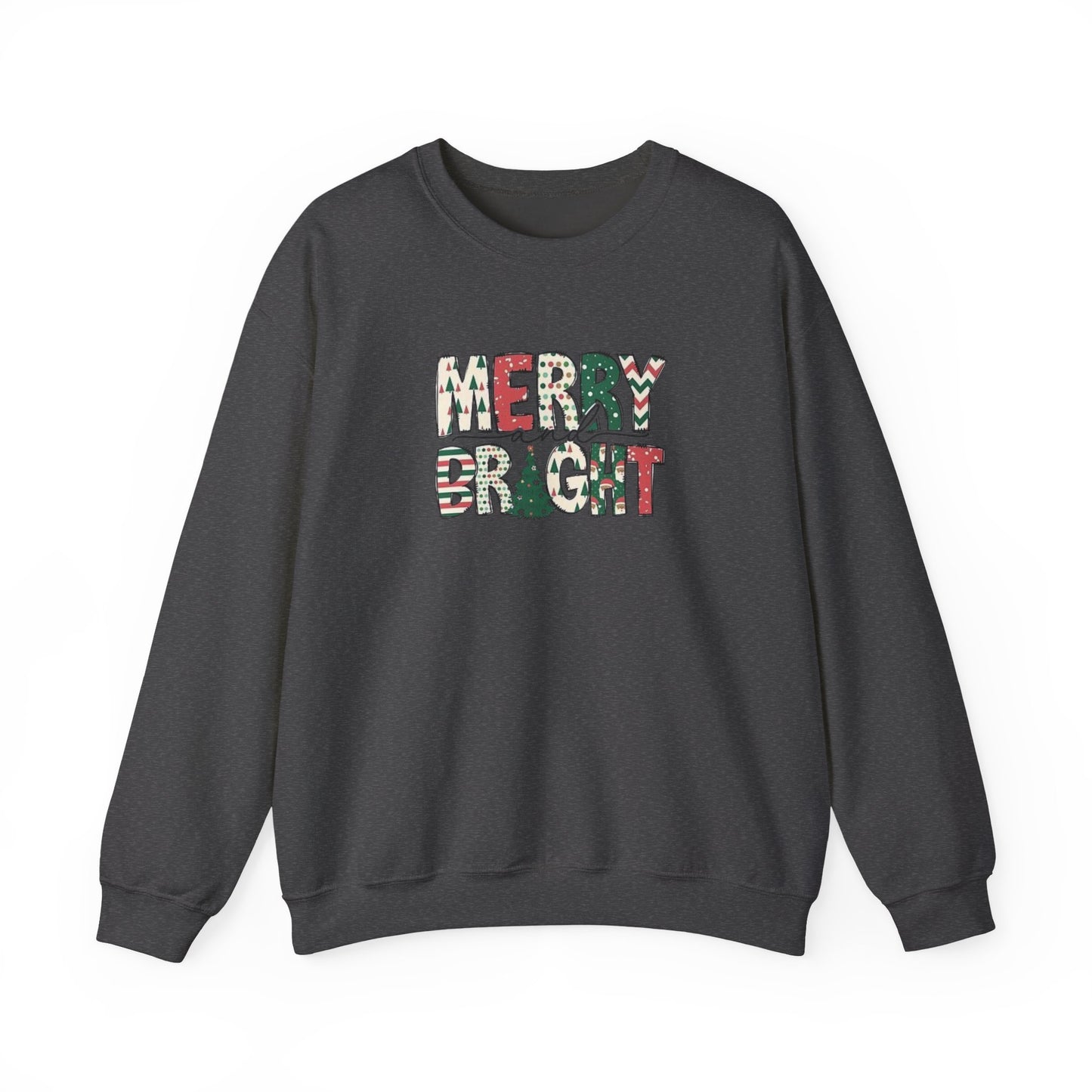 Merry & Bright Unisex Heavy Blend™ Crewneck Sweatshirt