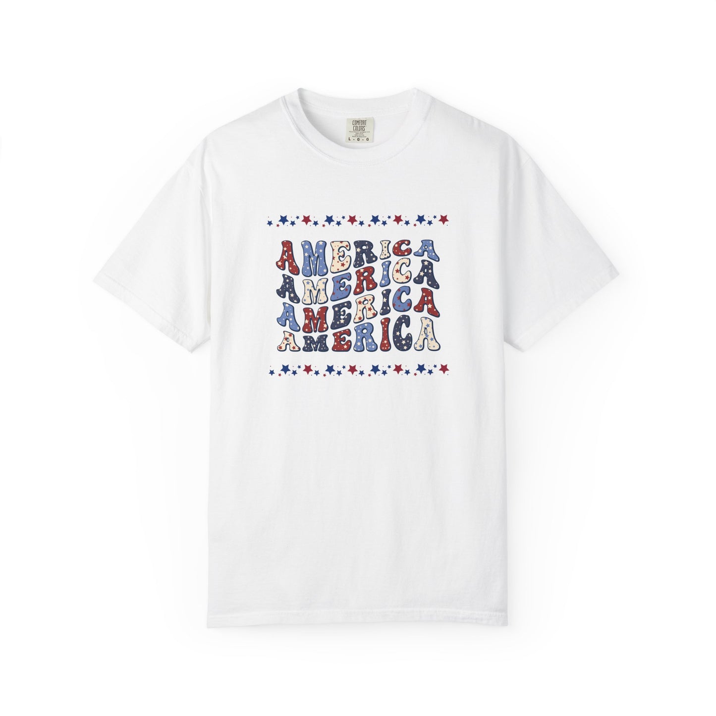 America/4th of July Garment-Dyed T-shirt