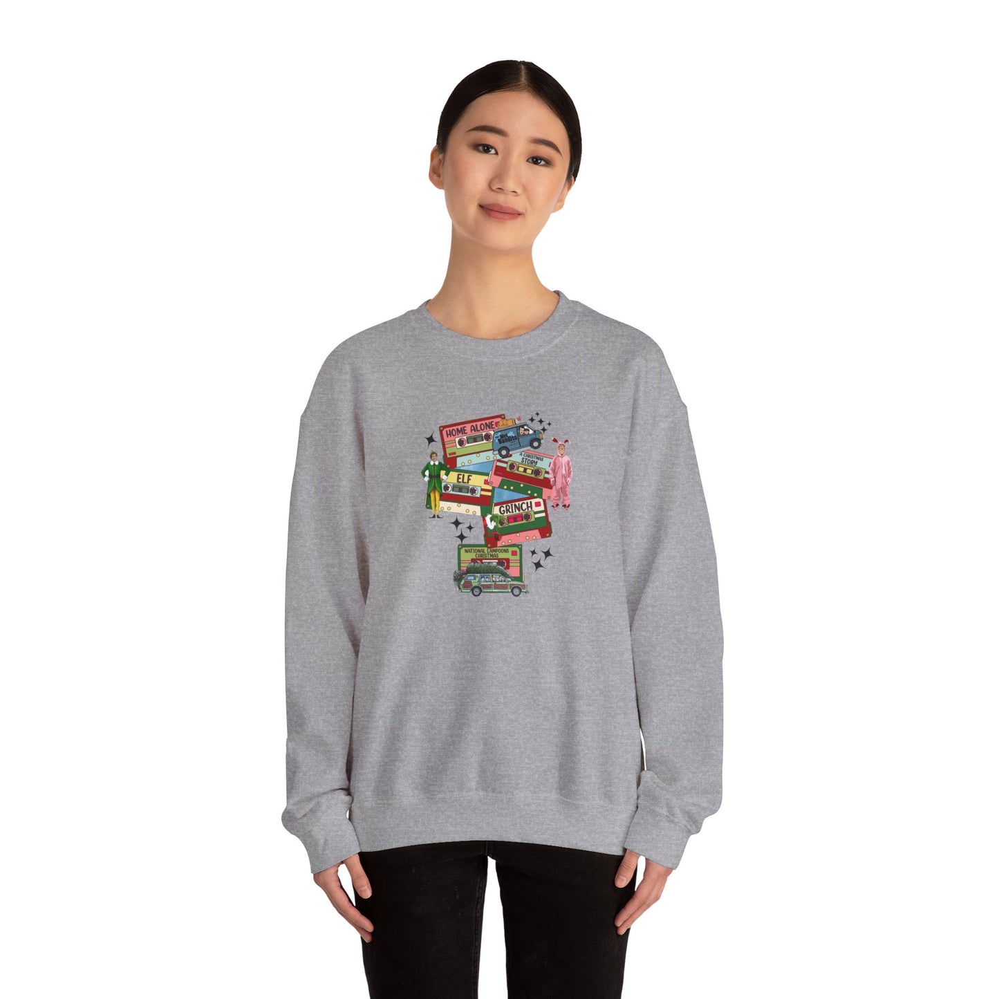 Christmas Movies Unisex Heavy Blend™ Crewneck Sweatshirt