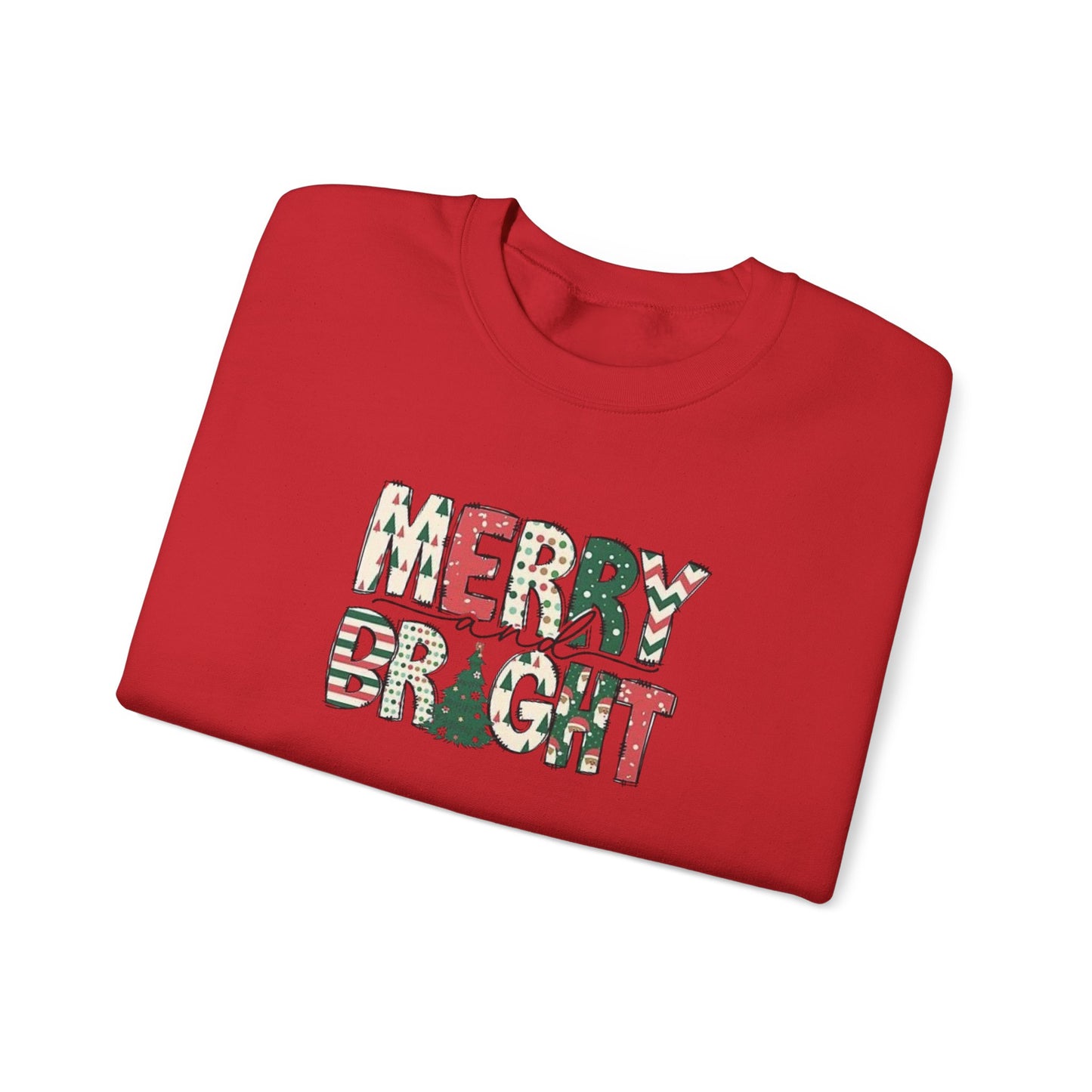 Merry & Bright Unisex Heavy Blend™ Crewneck Sweatshirt