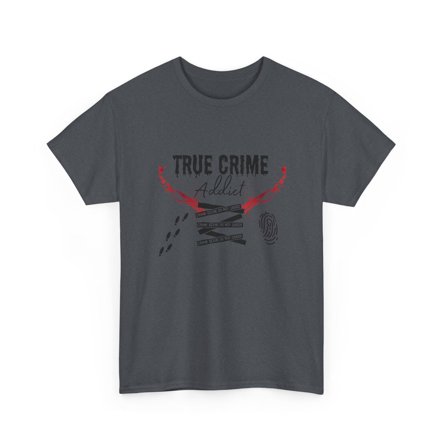 True Crime Addict Unisex Heavy Cotton Tee