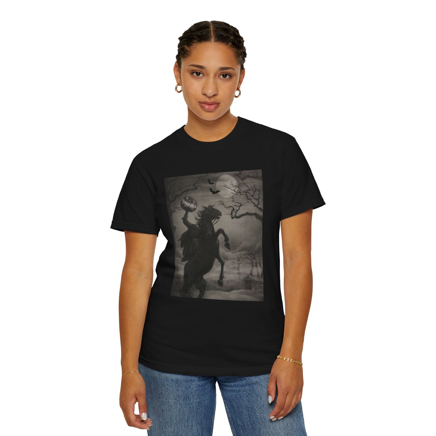 Headless Horseman Unisex Garment-Dyed T-shirt