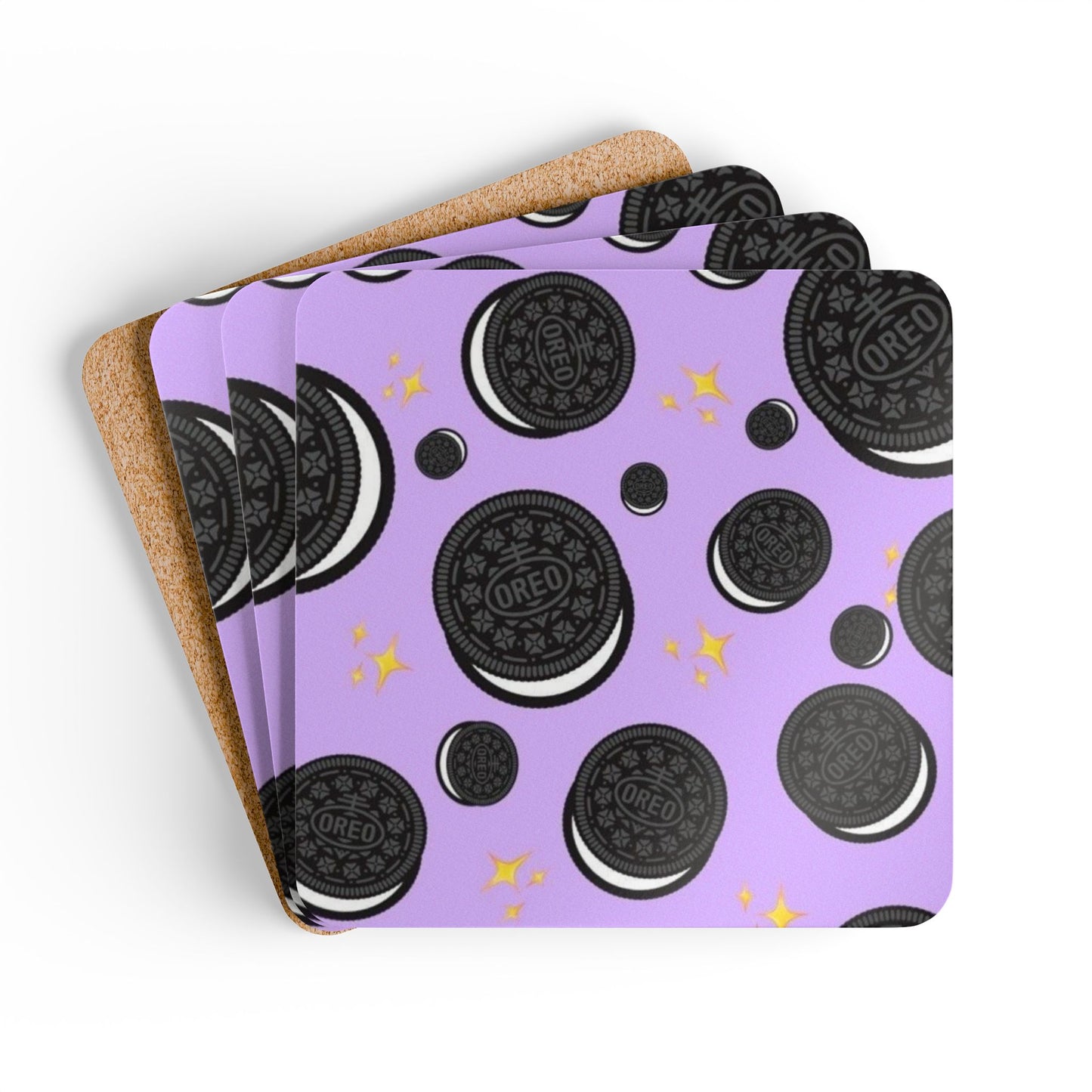 Corkwood Coaster Set