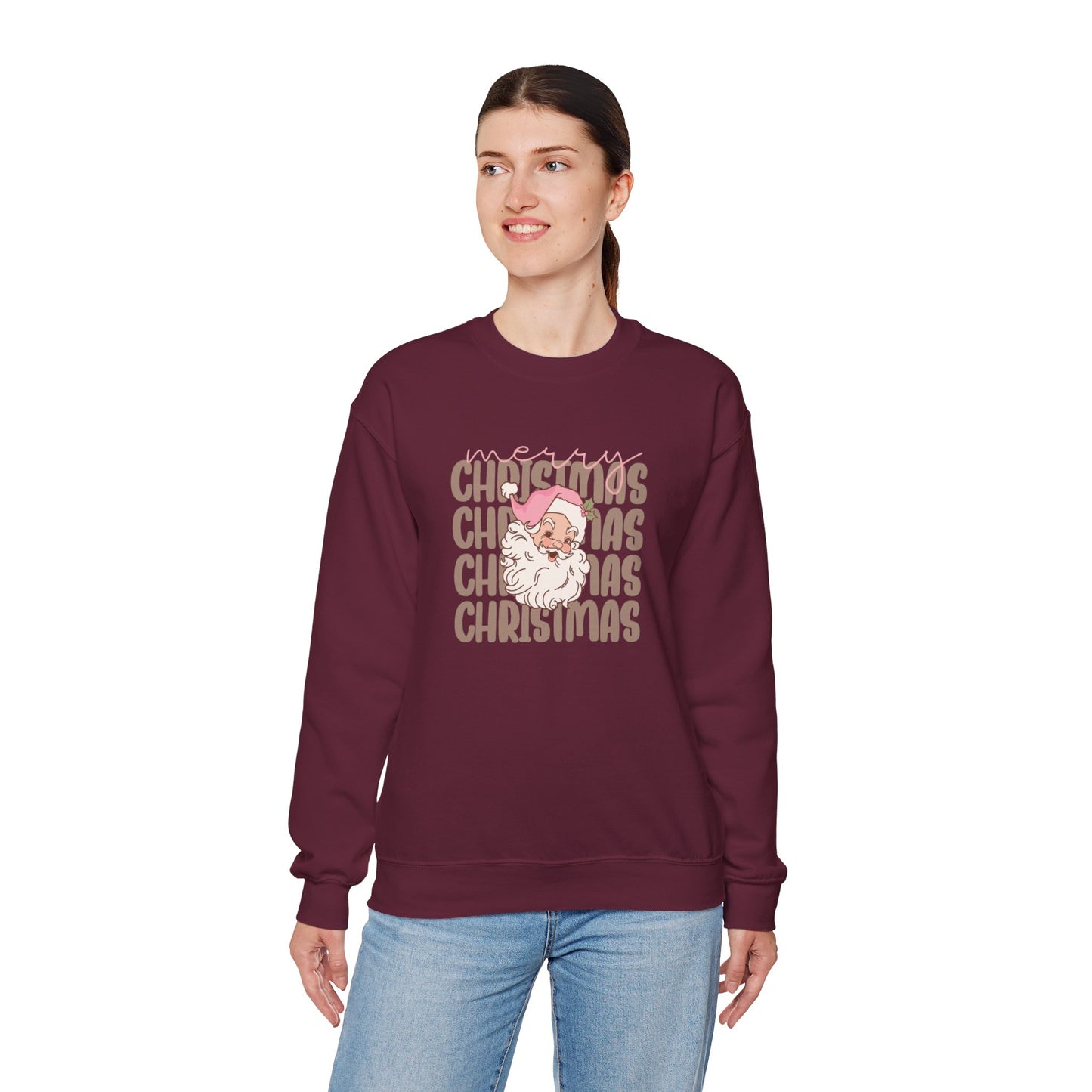 Merry Christmas Unisex Heavy Blend™ Crewneck Sweatshirt
