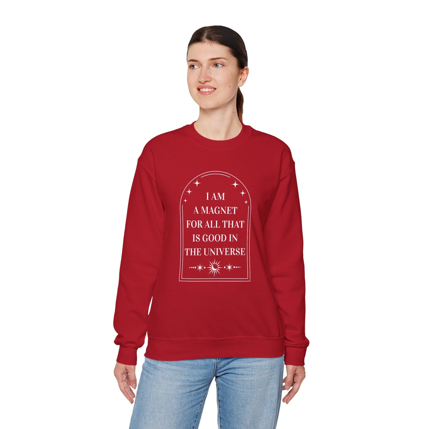 I Am A Magnet Heavy Blend™ Crewneck Sweatshirt