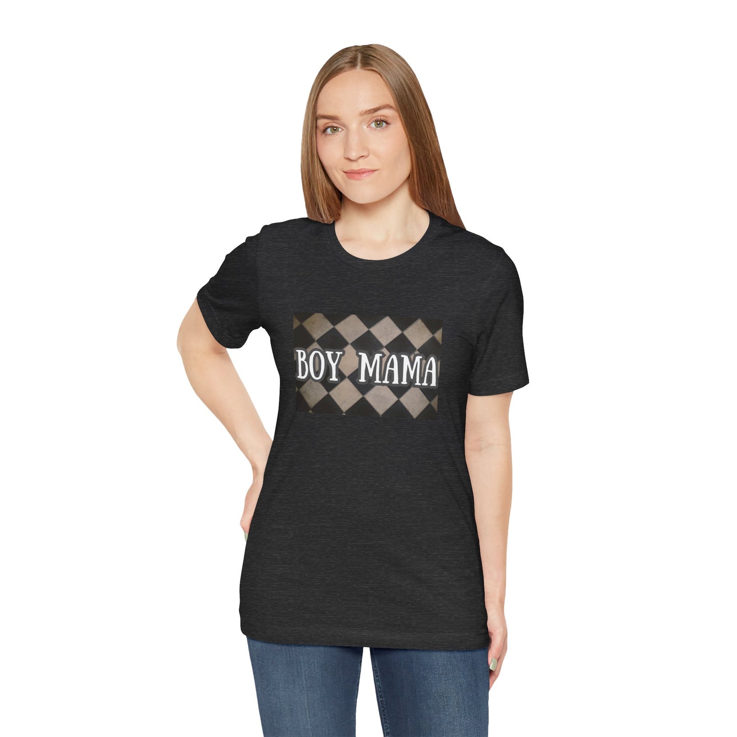 BOY MAMA Unisex Jersey Short Sleeve Tee