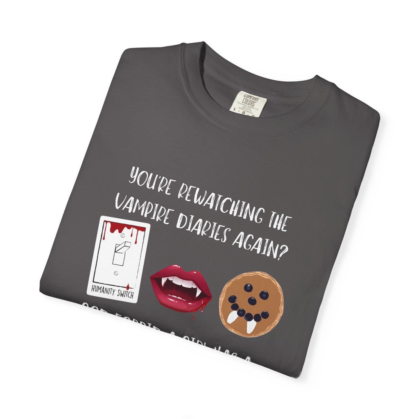 The Vampire Diaries inspired Garment-Dyed T-shirt