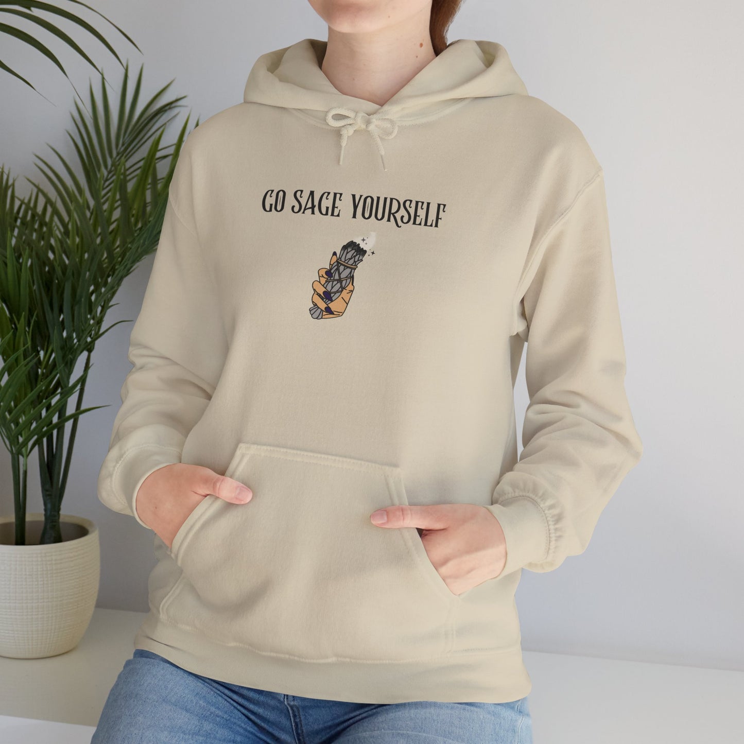 GO SAGE YOURSELF Heavy Blend™ Hooded Sweatshirt
