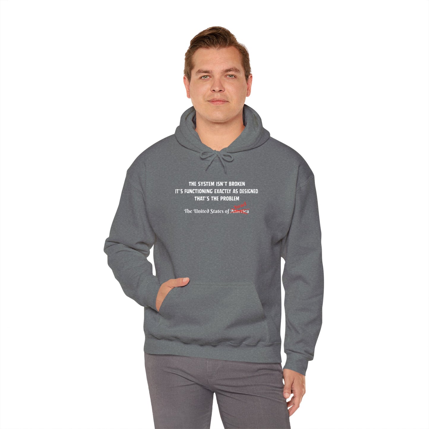The System Unisex Heavy Blend™ Hooded Sweatshirt