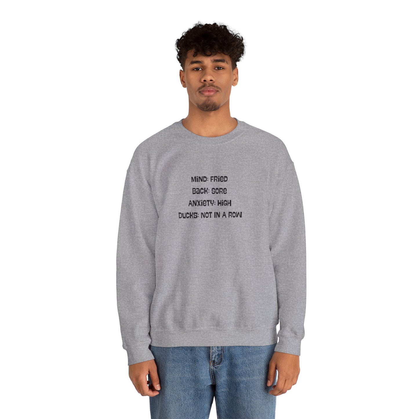 Mind: Fried Unisex Heavy Blend™ Crewneck Sweatshirt