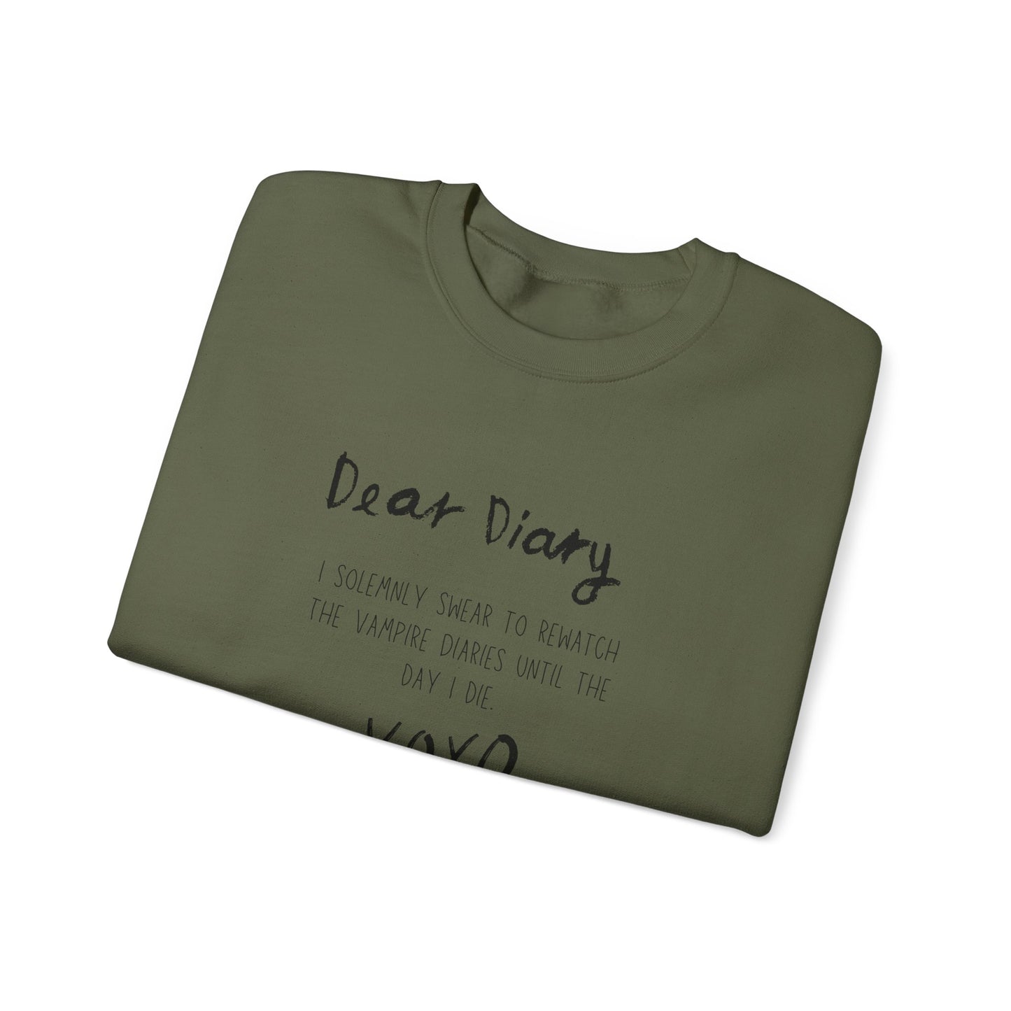 The Vampire Diaries, Dear Diary Crewneck Sweatshirt