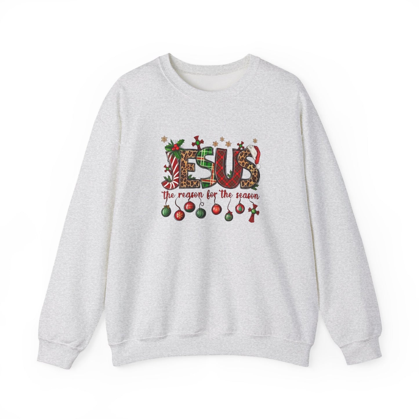 Jesus is the Reason for the Season Heavy Blend™ Crewneck Sweatshirt