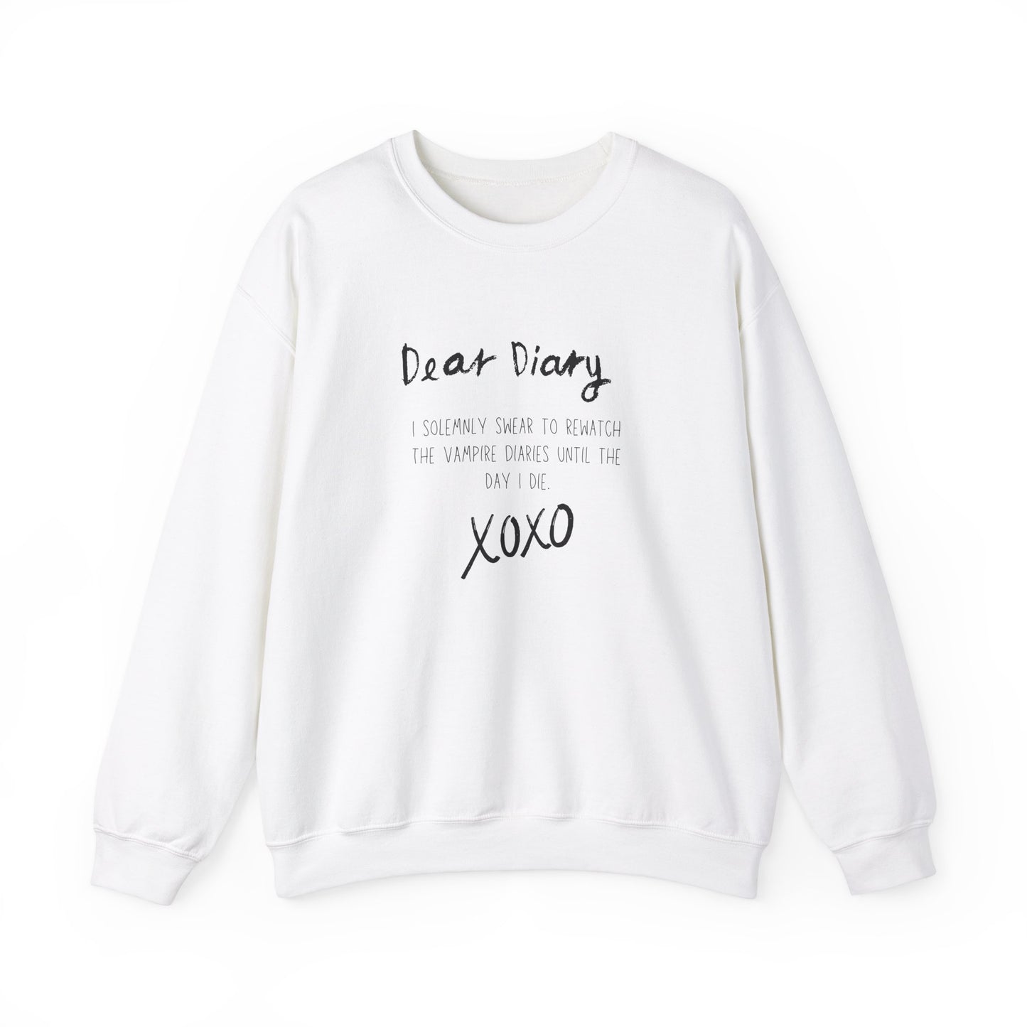 The Vampire Diaries, Dear Diary Crewneck Sweatshirt