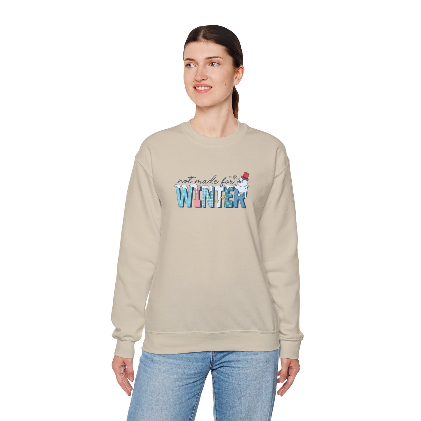 Not Made For Winter Heavy Blend™ Crewneck Sweatshirt