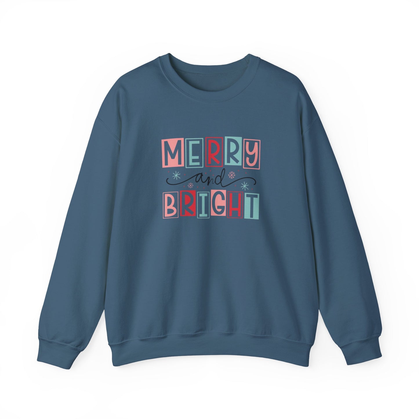 Merry & Bright Unisex Heavy Blend™ Crewneck Sweatshirt