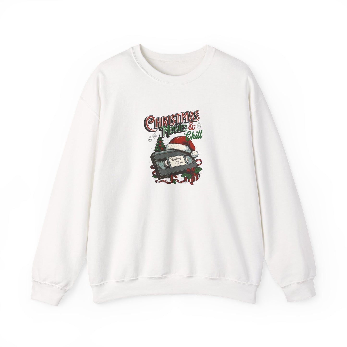 Christmas Movies & Chill Heavy Blend™ Crewneck Sweatshirt
