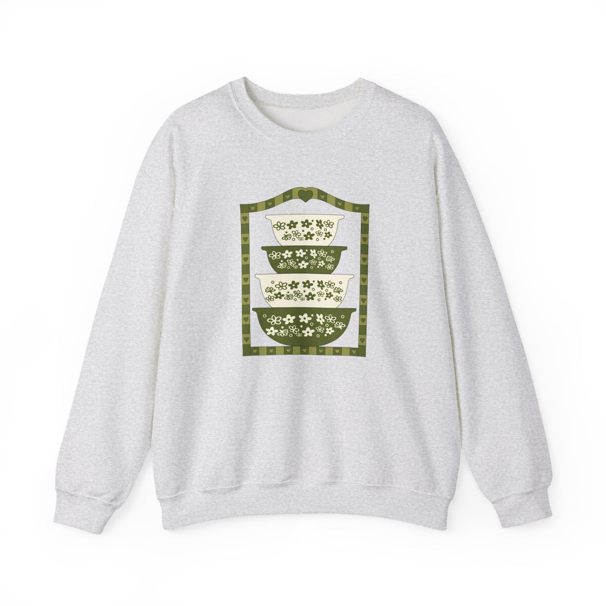 Vintage Dishware Unisex Heavy Blend™ Crewneck Sweatshirt