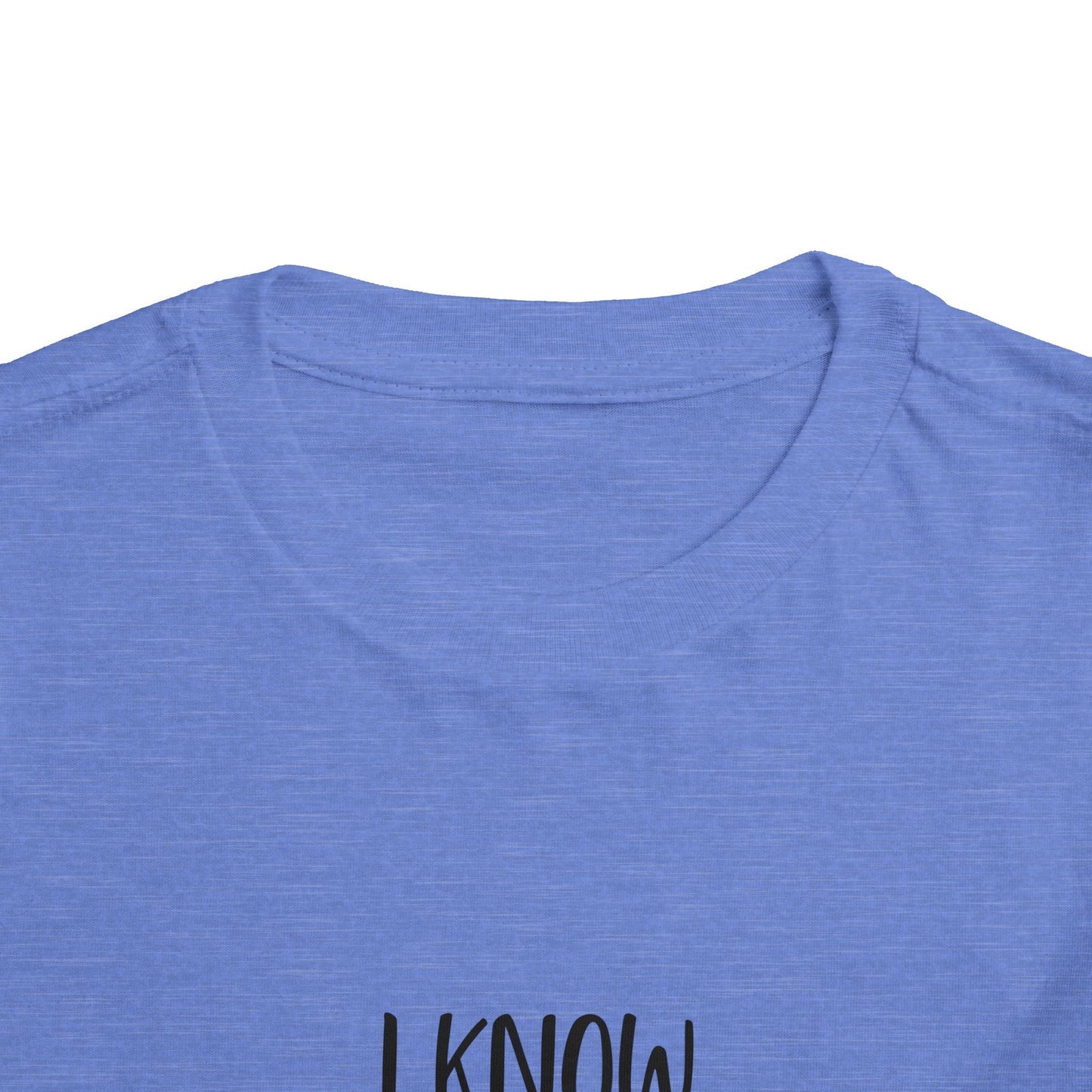 I Know, I Know Toddler Short Sleeve Tee