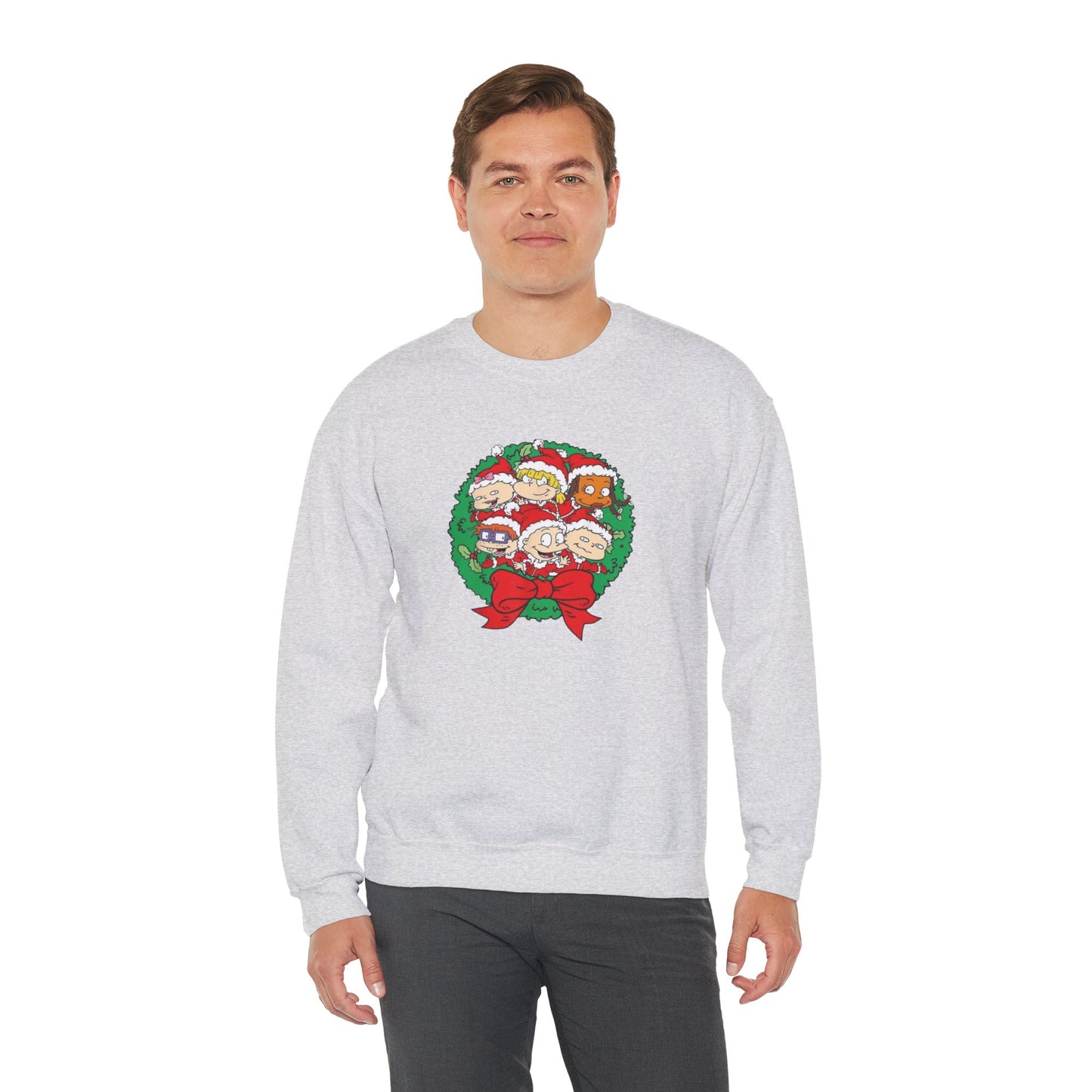 Rugrats Christmas Unisex Heavy Blend™ Crewneck Sweatshirt