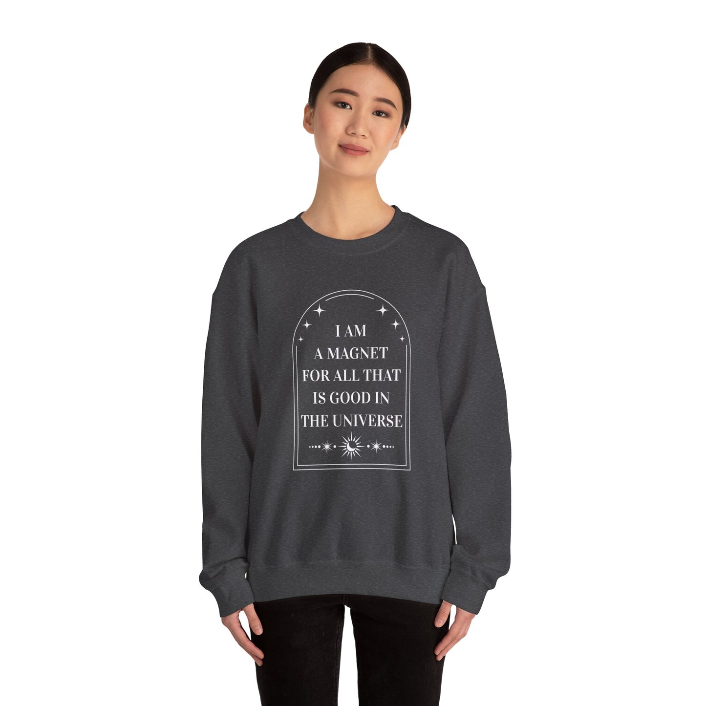 I Am A Magnet Heavy Blend™ Crewneck Sweatshirt
