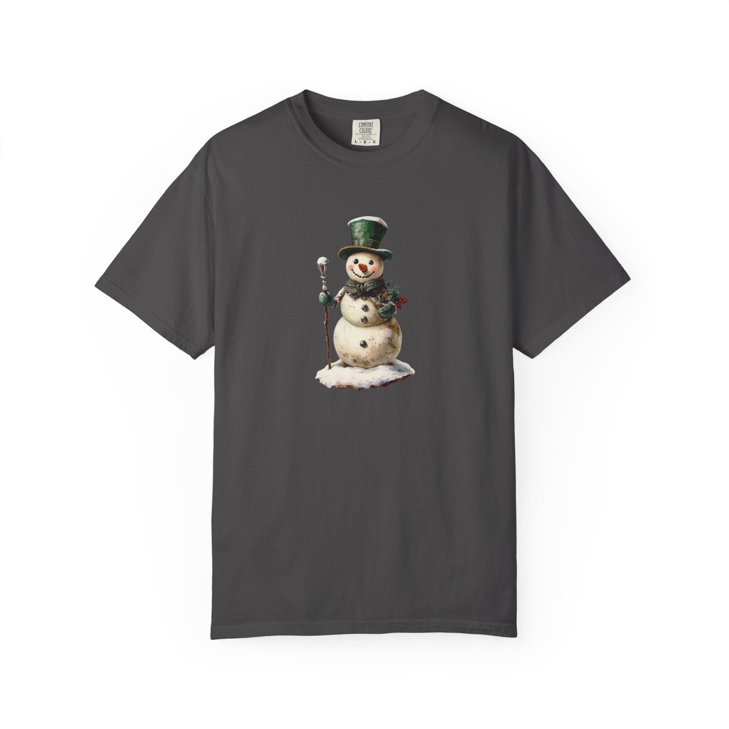 Snowman Unisex Garment-Dyed T-shirt