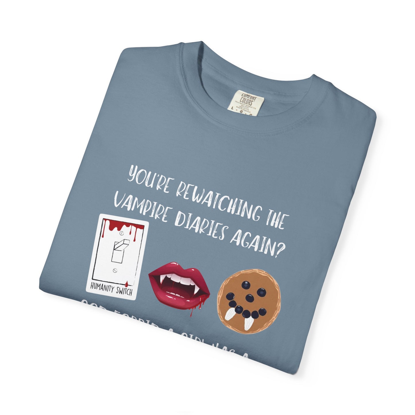 The Vampire Diaries inspired Garment-Dyed T-shirt