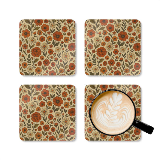 Corkwood Coaster Set