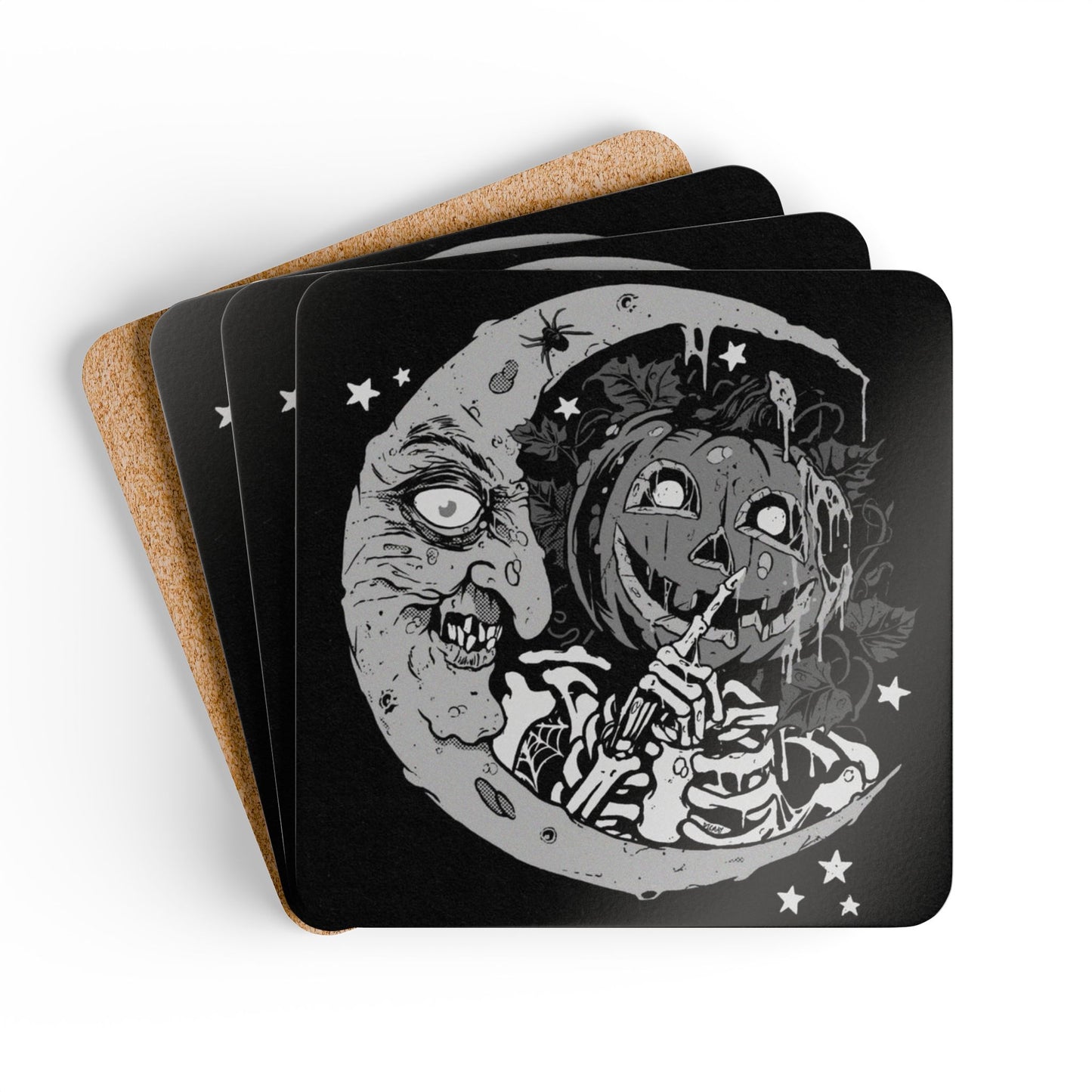 Corkwood Coaster Set