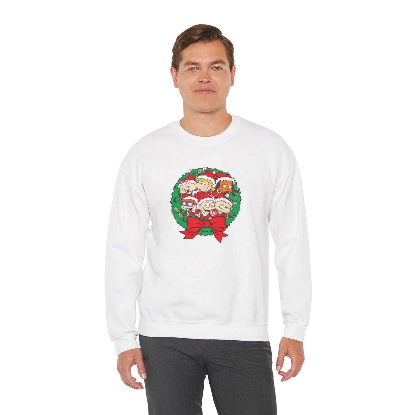 Rugrats Christmas Unisex Heavy Blend™ Crewneck Sweatshirt