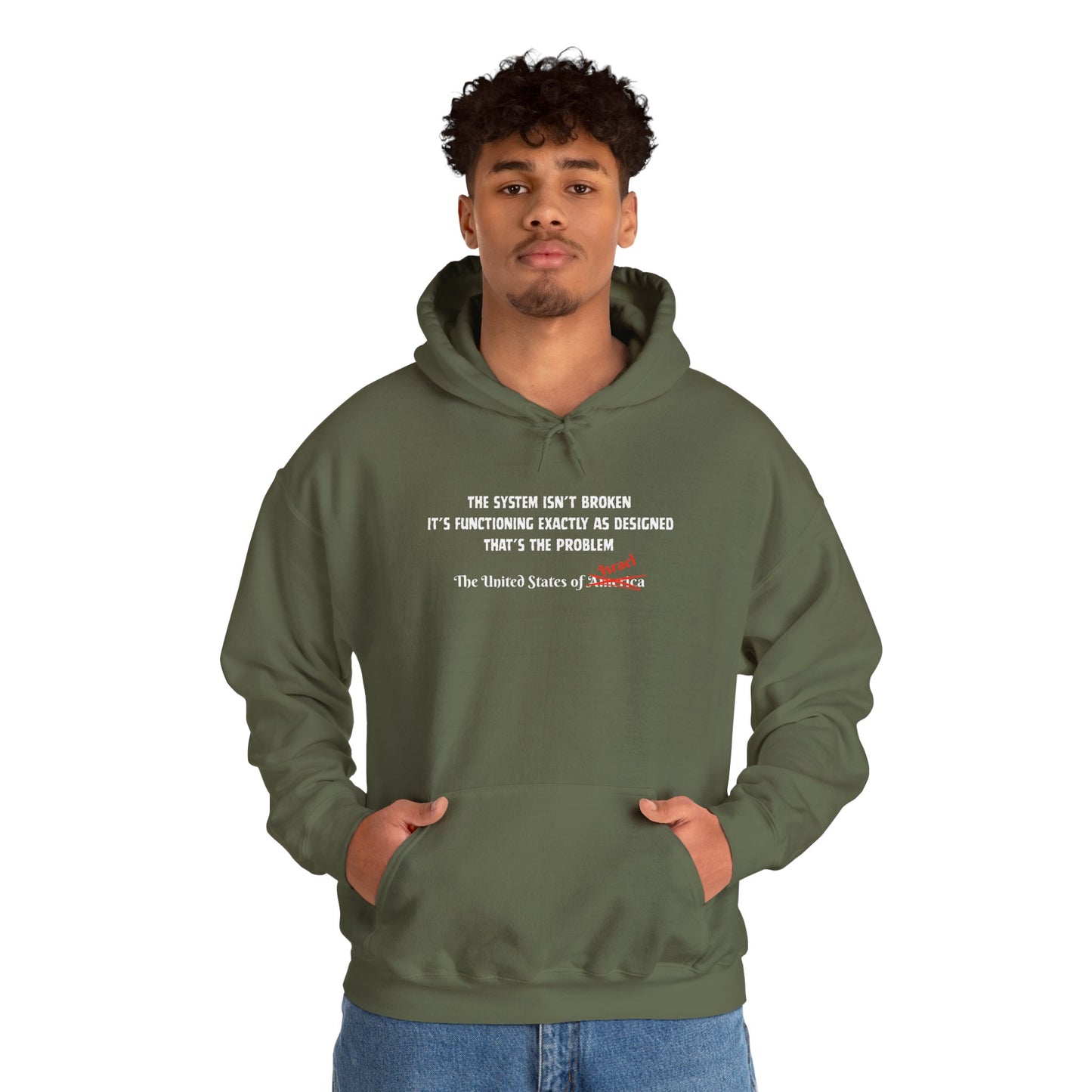 The System Unisex Heavy Blend™ Hooded Sweatshirt