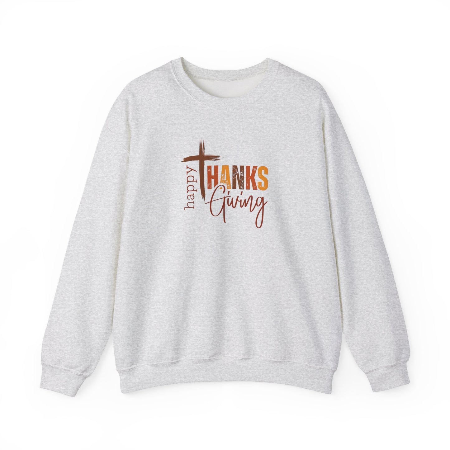 Happy Thanksgiving Heavy Blend™ Crewneck Sweatshirt