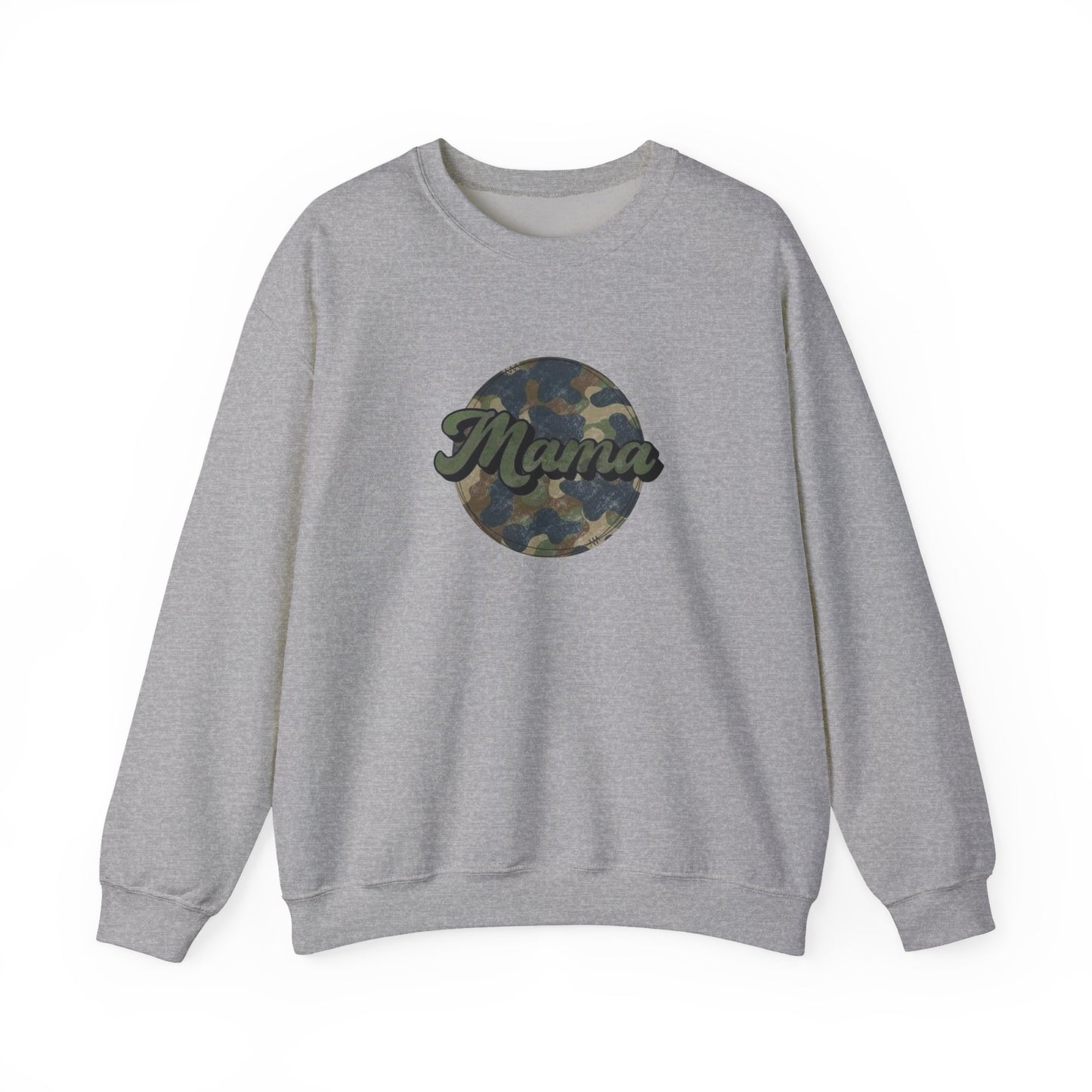 Mama Camo Heavy Blend™ Crewneck Sweatshirt