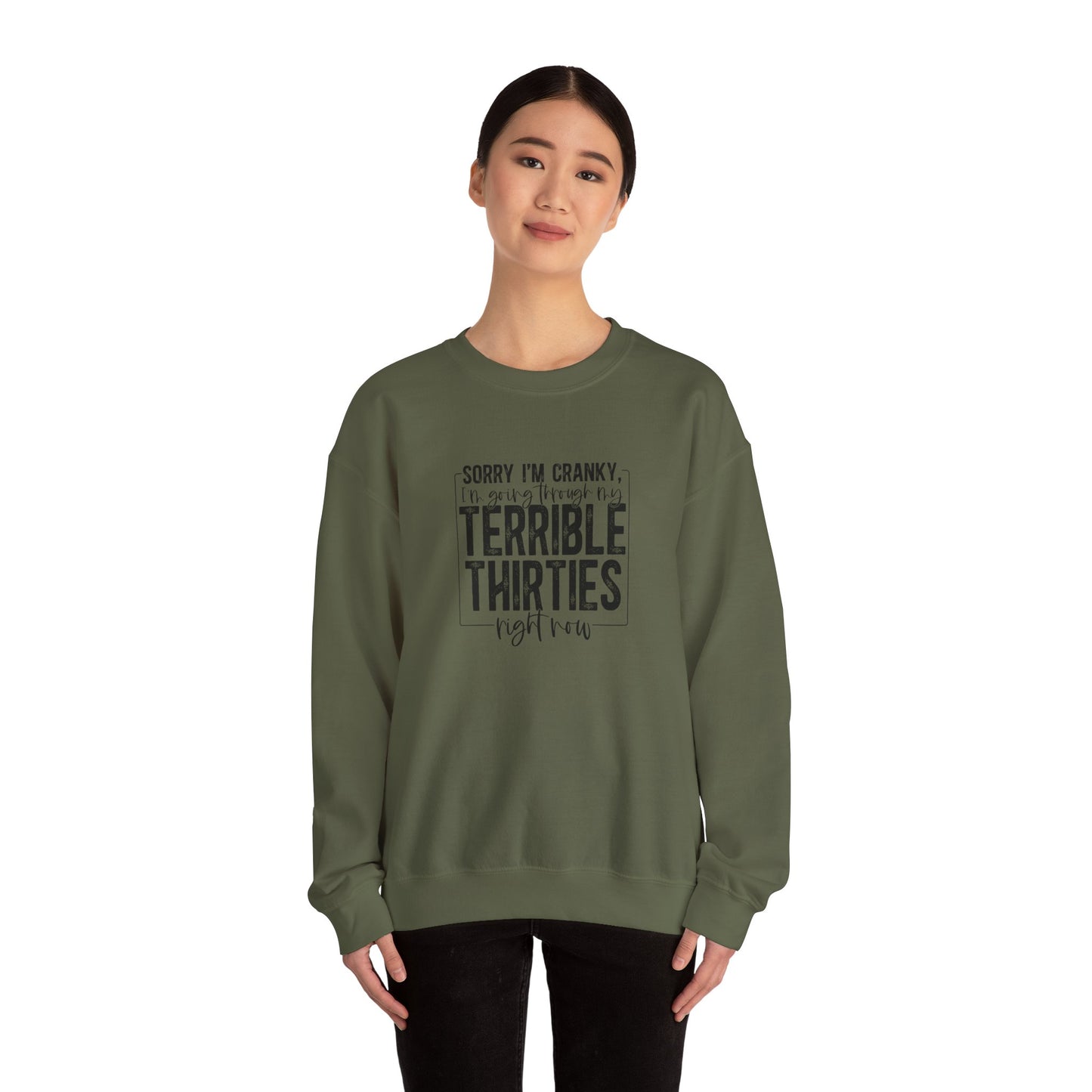 Terrible Thirties Unisex Heavy Blend™ Crewneck Sweatshirt