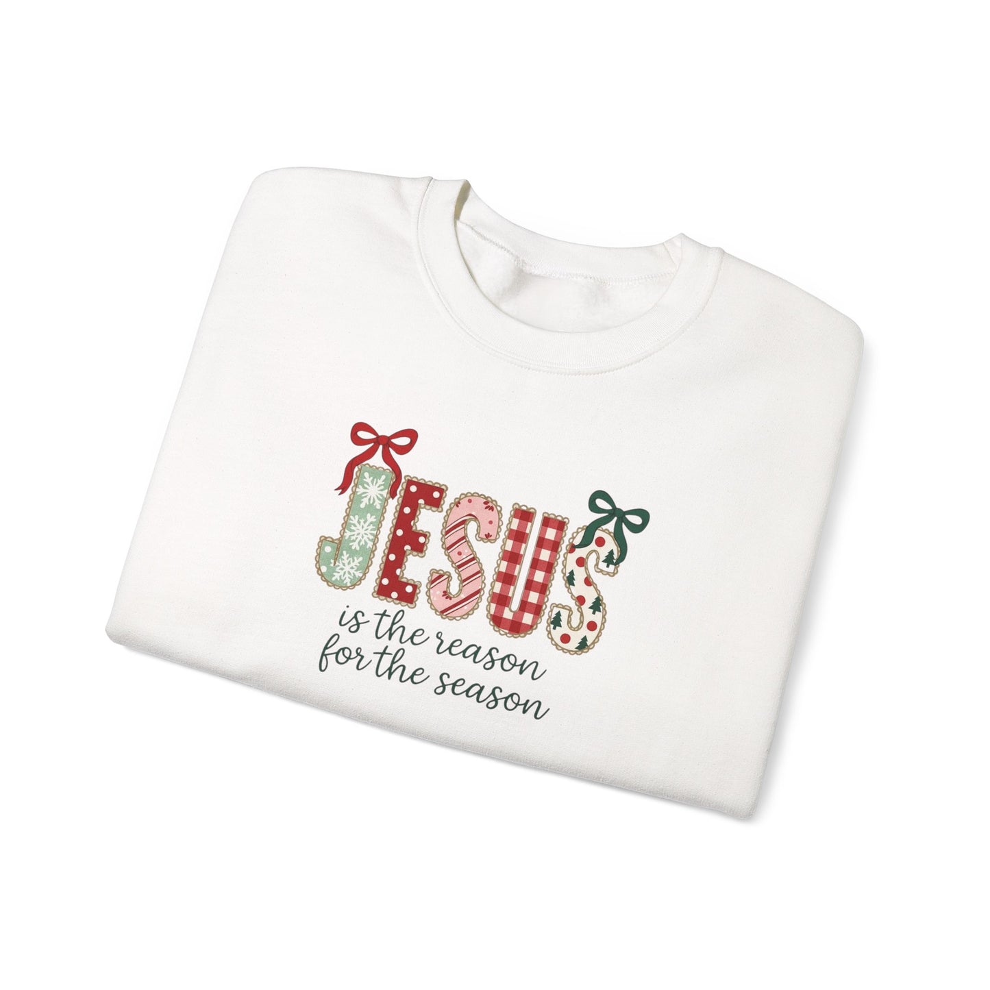 Jesus Is The Reason For The Season Unisex Heavy Blend™ Crewneck Sweatshirt