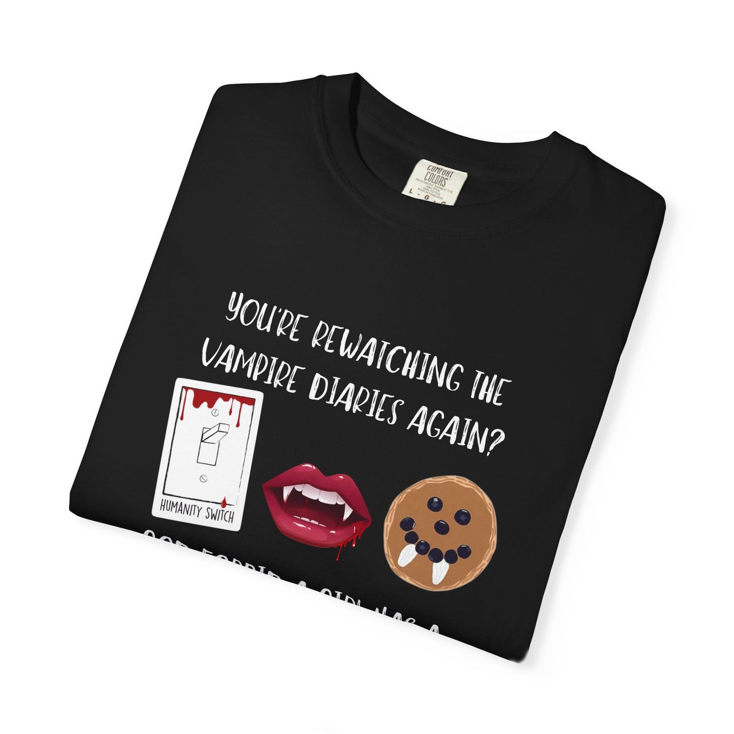 The Vampire Diaries inspired Garment-Dyed T-shirt